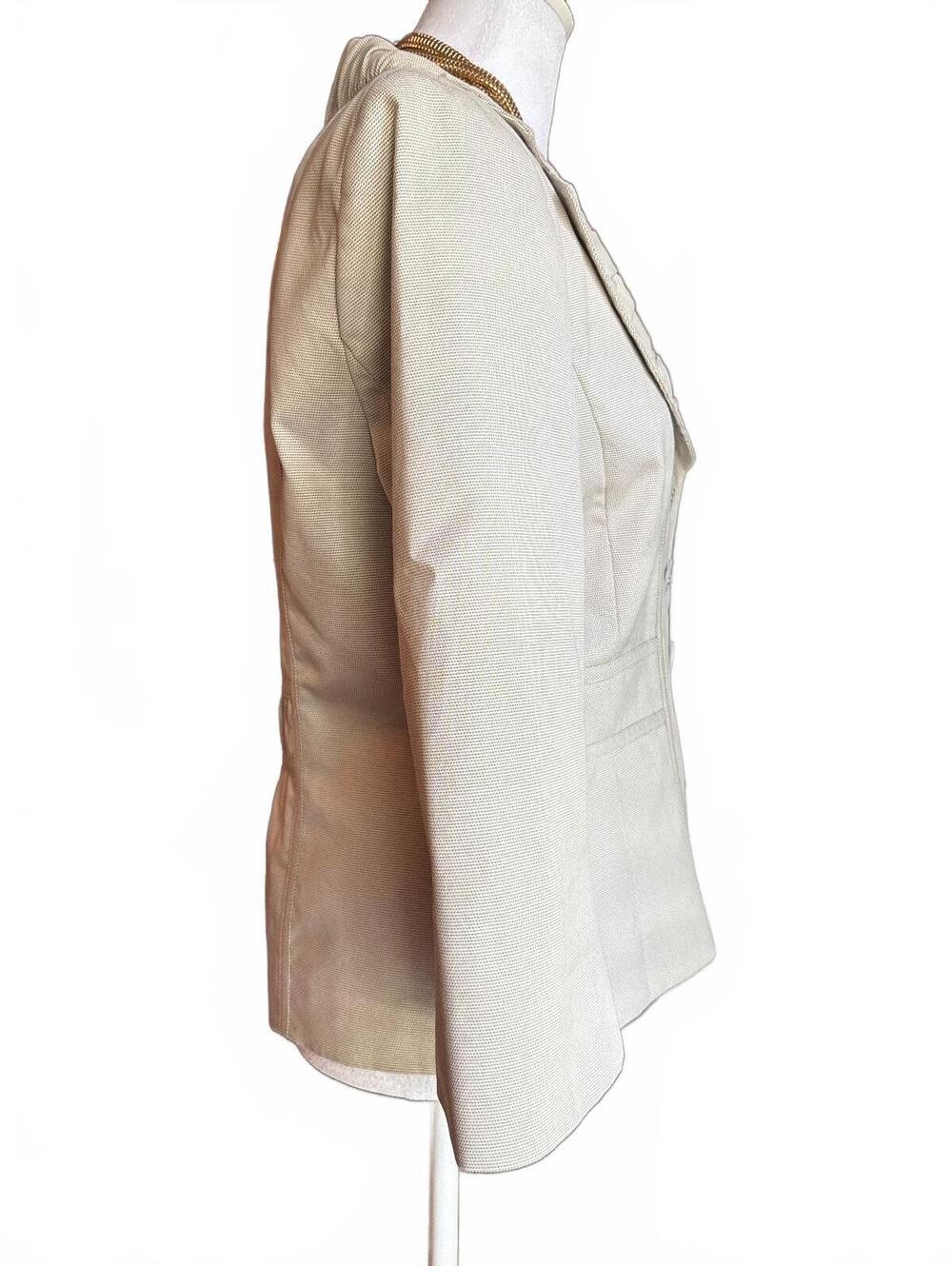 WHBM Ruffle Collar Jacket 8 - Picture 5 of 9